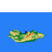 Nearby Forecast Locations - Socotra - Kaart