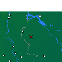 Nearby Forecast Locations - Chuadanga - Kaart