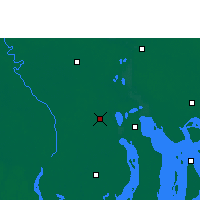 Nearby Forecast Locations - Barisal - Kaart