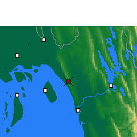 Nearby Forecast Locations - Sitakunda - Kaart