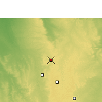 Nearby Forecast Locations - Guna - Kaart