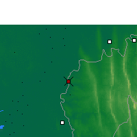 Nearby Forecast Locations - Agartala - Kaart