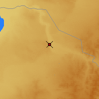 Nearby Forecast Locations - Khalkh-Gol - Kaart
