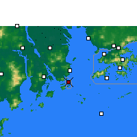 Nearby Forecast Locations - Macau - Kaart