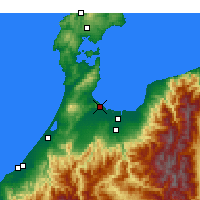 Nearby Forecast Locations - Fushiki - Kaart