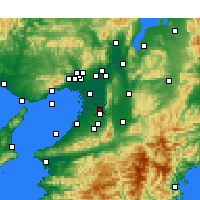 Nearby Forecast Locations - Yao - Kaart