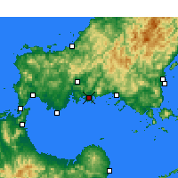 Nearby Forecast Locations - Hofu - Kaart