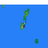 Nearby Forecast Locations - Tsushima - Kaart