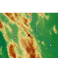 Nearby Forecast Locations - Doi Mu Soe Agromet - Kaart