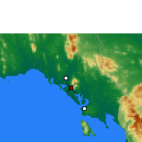 Nearby Forecast Locations - Phliu Agromet - Kaart