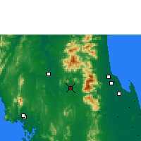 Nearby Forecast Locations - Chawang - Kaart