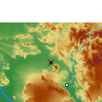 Nearby Forecast Locations - Salavan - Kaart