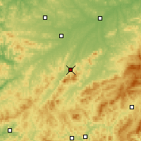Nearby Forecast Locations - Liuhe - Kaart