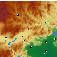 Nearby Forecast Locations - Foyeding - Kaart