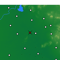 Nearby Forecast Locations - Jiaxiang - Kaart