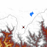 Nearby Forecast Locations - Phari - Kaart