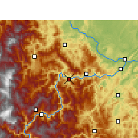 Nearby Forecast Locations - Suijiang - Kaart