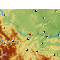 Nearby Forecast Locations - Yibin - Kaart