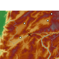 Nearby Forecast Locations - Wantingzhen - Kaart