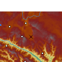 Nearby Forecast Locations - Mengzi - Kaart