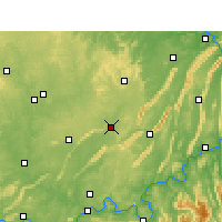Nearby Forecast Locations - Rongchang - Kaart