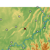Nearby Forecast Locations - Yongchuan - Kaart