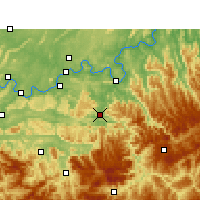 Nearby Forecast Locations - Chishui - Kaart