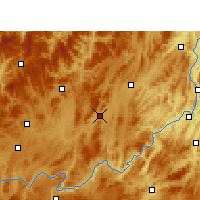 Nearby Forecast Locations - Meitan - Kaart