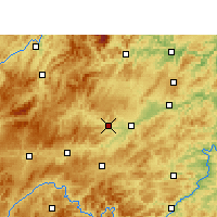 Nearby Forecast Locations - Cengong - Kaart