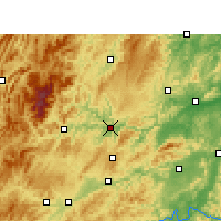 Nearby Forecast Locations - Tongren - Kaart