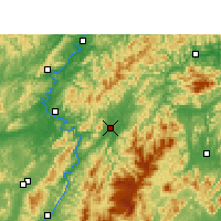 Nearby Forecast Locations - Xupu - Kaart