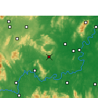 Nearby Forecast Locations - Qidong - Kaart