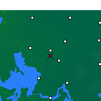 Nearby Forecast Locations - Qingjiang - Kaart