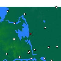 Nearby Forecast Locations - Gaoyou - Kaart