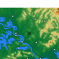 Nearby Forecast Locations - Xishui - Kaart