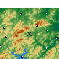Nearby Forecast Locations - Changhua - Kaart