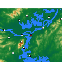 Nearby Forecast Locations - Hukou - Kaart