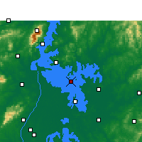 Nearby Forecast Locations - Tangyin/JXI - Kaart