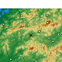 Nearby Forecast Locations - Qimen - Kaart