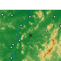 Nearby Forecast Locations - Yongfeng - Kaart