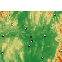 Nearby Forecast Locations - Shatang - Kaart