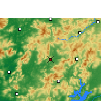Nearby Forecast Locations - Wengyuan - Kaart