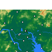 Nearby Forecast Locations - Tianhe - Kaart