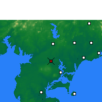 Nearby Forecast Locations - Suixi/GUD - Kaart