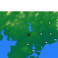 Nearby Forecast Locations - Lianjiang - Kaart