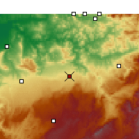 Nearby Forecast Locations - Fez - Kaart