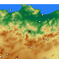 Nearby Forecast Locations - Guelma - Kaart