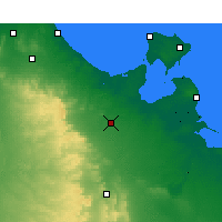 Nearby Forecast Locations - Médenine - Kaart