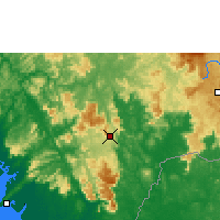 Nearby Forecast Locations - Kindia - Kaart