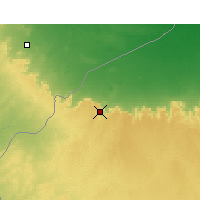 Nearby Forecast Locations - Nalut - Kaart